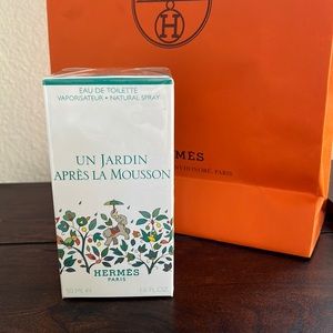 Hermes🔸Un Jardin apres la Mousson Eau de toilette 1.6oz